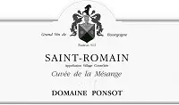 Domaine Ponsot Saint-romain Cuvee De La Mesange 750ml