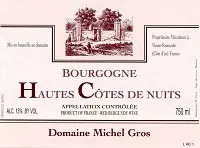 Domaine Michel Gros Hautes Cotes De Nuits 750ml