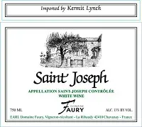 Domaine Faury Saint Joseph Blanc 750ml