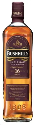 Bushmills Irish Whiskey 16 Year 750ml