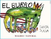 Santa Julia Malbec Natural El Burro 750ml