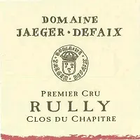 Domaine Jaeger-defaix Rully Clos Du Chapitre 750ml