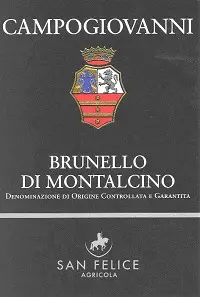 Campogiovanni Brunello Di Montalcino 750ml