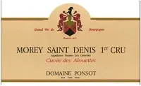 Domaine Ponsot Morey Saint Denis Cuvee Des Alouettes 750ml