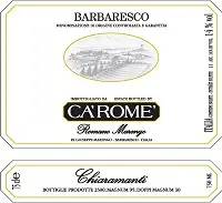 Ca' Rome' Barbaresco Chiaramanti 750ml