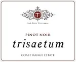 Trisaetum Pinot Noir Coast Range Estate 750ml