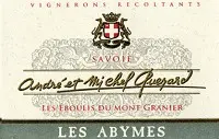 Andre Et Michel Quenard Savoie Les Abymes 750ml