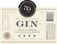 39 North Gin 750ml