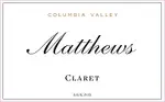 Matthews Claret 750ml