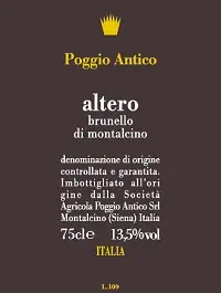 Poggio Antico Brunello Di Montalcino Altero 750ml