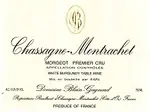 Domaine Blain-gagnard Chassagne-montrachet Morgeot 750ml