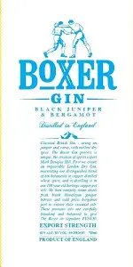 Boxer Gin 750ml