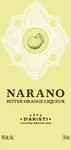Casa D'aristi Liqueur Bitter Orange Narano 750ml