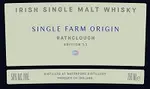 Waterford Irish Whisky Single Malt Single Farm Origin Rathclough 750ml