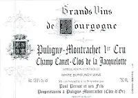 Paul Pernot Puligny-montrachet Champ Canet Clos De La Jacquelotte 750ml