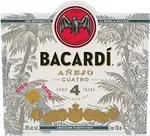 Bacardi Rum Anejo Cuatro 750ml