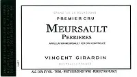 Vincent Girardin Meursault Perrieres 750ml