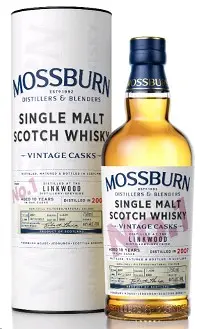 Linkwood Scotch Single Malt 10 Year By Mossburn 750ml