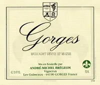 Domaine Michel Bregeon Muscadet Sevre Et Maine Gorges 750ml