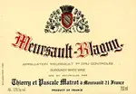 Thierry Et Pascale Matrot Meursault Blagny 750ml