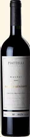 Piattelli Vineyards Malbec Grand Reserve 750ml