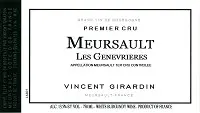 Vincent Girardin Meursault Les Genevrieres 750ml