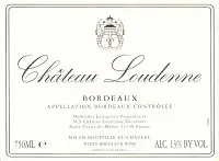 Chateau Loudenne Bordeaux Blanc 750ml