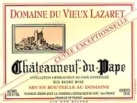 Domaine Du Vieux Lazaret Chateauneuf-du-pape Cuvee Exceptionelle 750ml