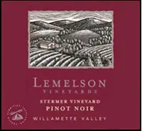 Lemelson Vineyards Pinot Noir Stermer Vineyard 750ml