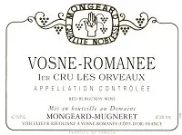 Mongeard-mugneret Vosne-romanee En Orveaux 750ml