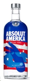 Absolut Vodka America 750ml
