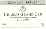 Domaine Bernard Defaix Chablis Bougros 750ml