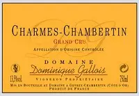 Dominique Gallois Charmes Chambertin 750ml
