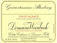 Domaine Weinbach Gewurztraminer Altenbourg 750ml