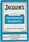 Jacquin's Schnapps Peppermint 750ml