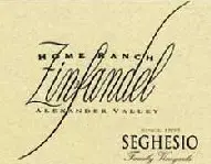 Seghesio Family Vineyards Zinfandel Home Ranch 750ml