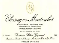 Domaine Blain-gagnard Chassagne-montrachet Caillerets 750ml