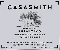 Casa Smith Primitivo Porcospino 750ml