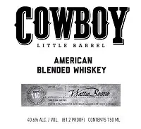 Cowboy Blended Whiskey 750ml