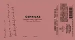 Gehricke Pinot Noir Sonoma Coast 750ml