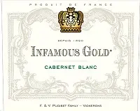 Infamous Gold Cabernet Blanc 750ml