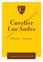 Cuvelier Los Andes Cabernet Sauvignon 750ml