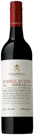 Campbells Shiraz Bobbie Burns 750ml