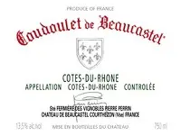 Coudoulet De Beaucastel Cotes Du Rhone Blanc 750ml