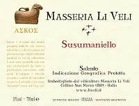 Li Veli Susumaniello Askos 750ml