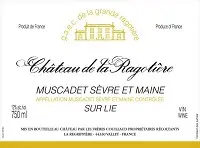 Chateau De La Ragotiere Muscadet Sur Lie 750ml