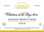 Chateau De La Ragotiere Muscadet Sur Lie 750ml