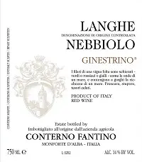 Conterno Fantino Langhe Nebbiolo Ginestrino 750ml
