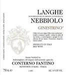 Conterno Fantino Langhe Nebbiolo Ginestrino 750ml