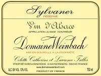 Domaine Weinbach Sylvaner Reserve 750ml